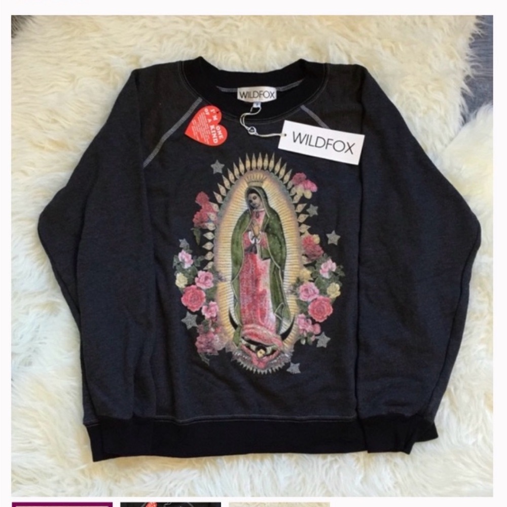 ISO: Wildfox Virgin Mary Sweatshirt